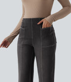 Halara Flex™ Jean large décontracté taille haute ventre plat avec poches