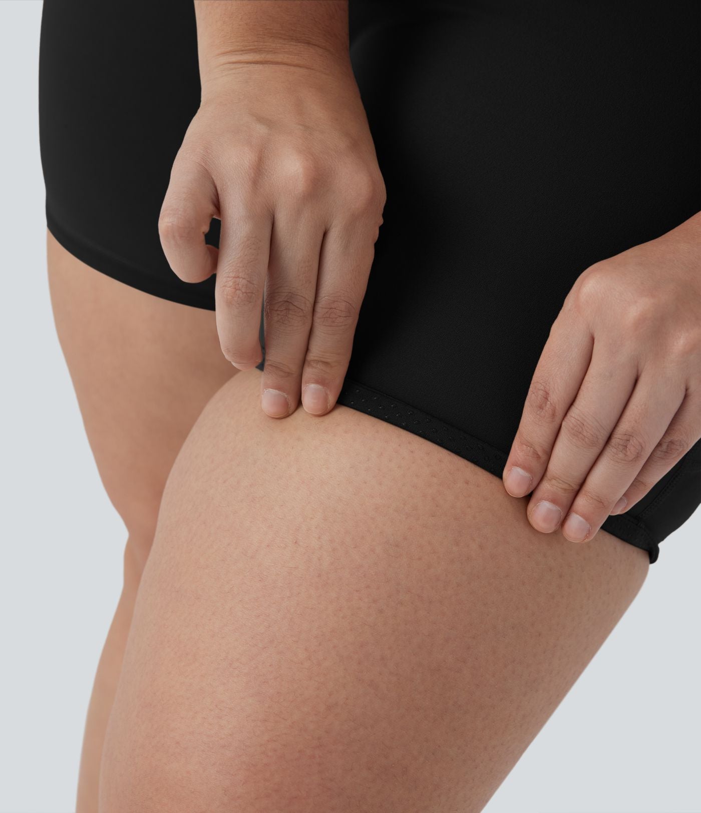 Short cycliste 12,5 cm d'entraînement gainant taille haute grande taille avec poches Halara UltraSculpt™