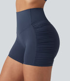 Halara UltraSculpt™ Cycliste de yoga taille haute froncé 12,5 cm