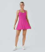 Robe de sport dos nu torsadée A-C