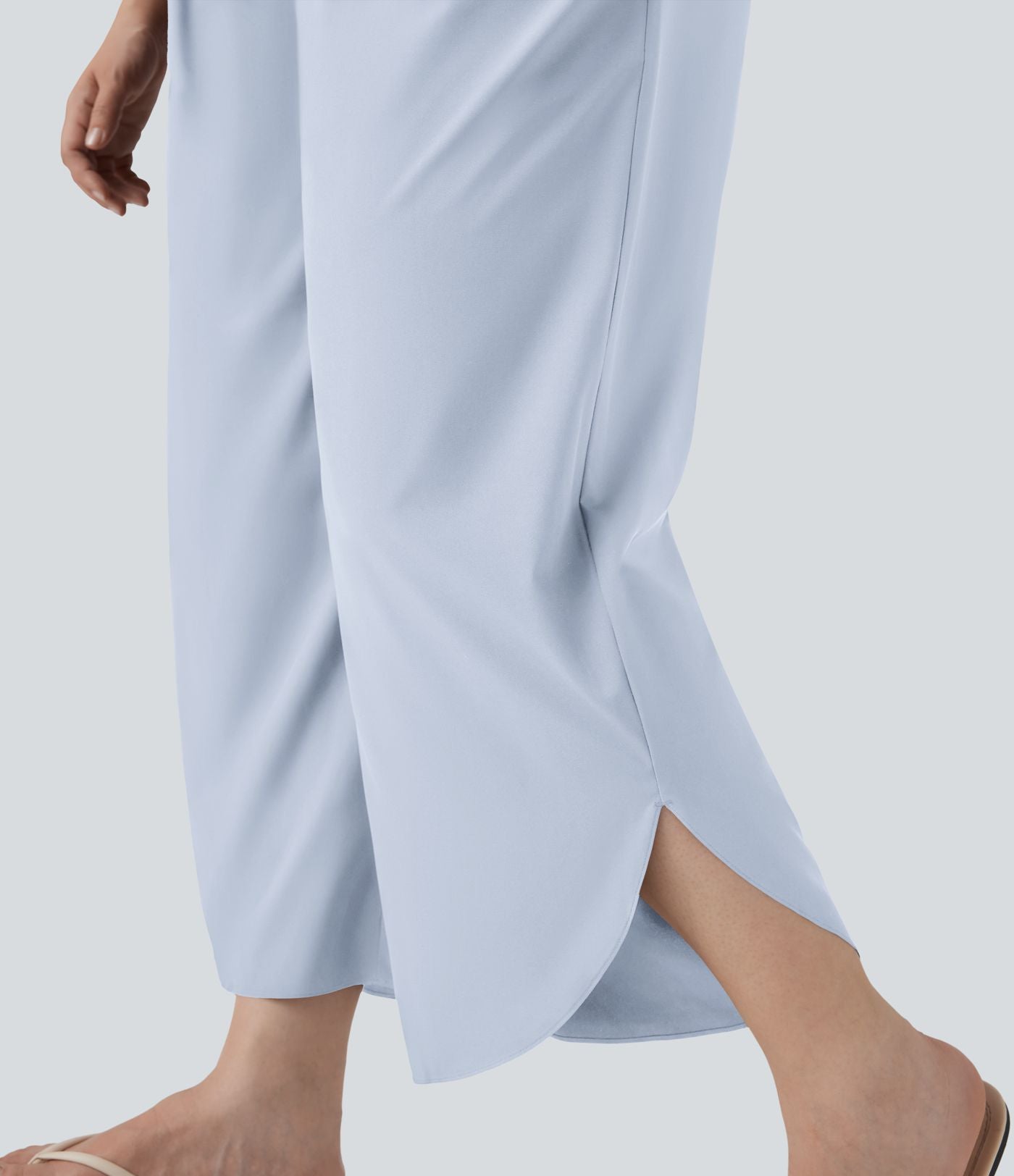 Pantalon tailleur gainant taille haute avec poches Halara Flex™