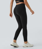 Patitoff™ 2.0 Legging Yoga Résistant Poils d'Animaux Taille Haute Croisée Poches Latérales