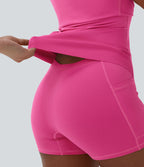 Robe sport SoftlyZero™ Plush ventre plat avec poches – Édition Easy Peasy