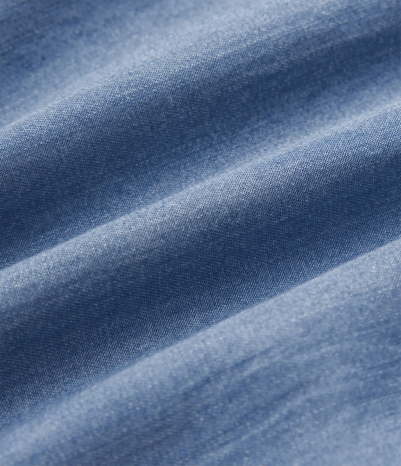 Jogging casual denim en lyocell drapé taille mi-haute avec poches