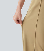Pantalon de travail droit taille haute Halara Flex™ avec poches