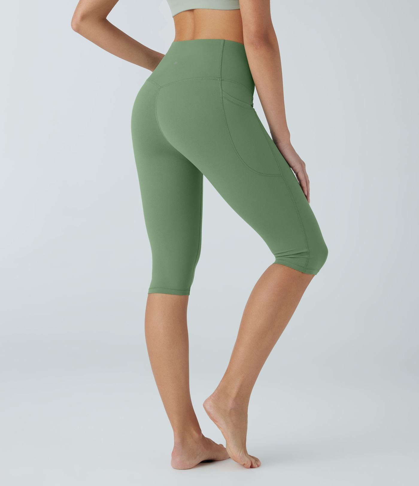 Legging corsaire de yoga gainant taille haute avec poches Halara UltraSculpt™