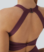 Softlyzero™ Airy Robe Sport Torsadée Dos Nu Édition Easy Peasy