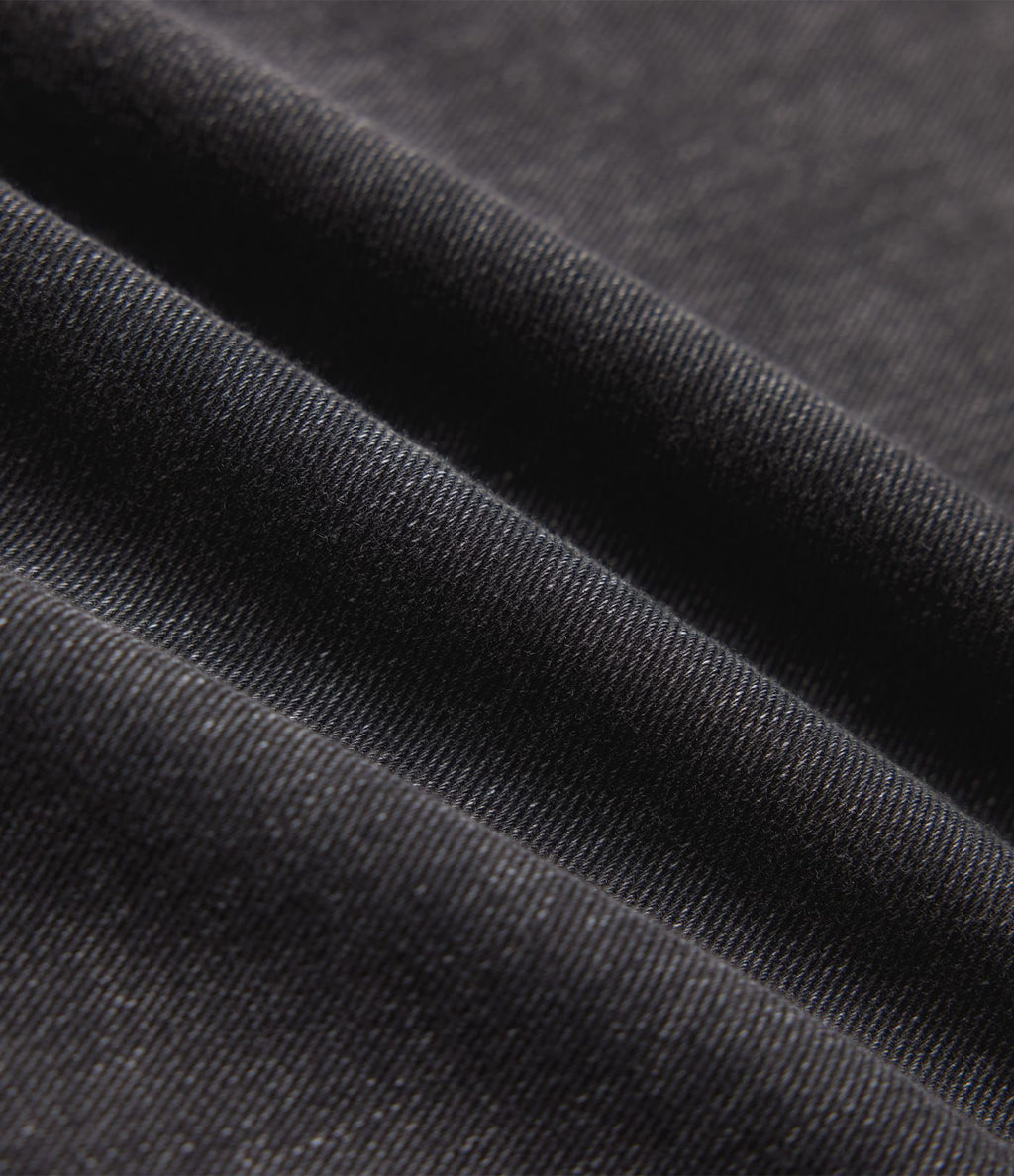 Halara Flex™ T-shirt casual en denim à col rond et manches courtes