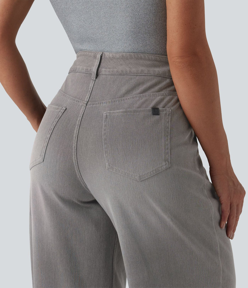 Jean large Halara Flex™ taille mi-haute avec poches