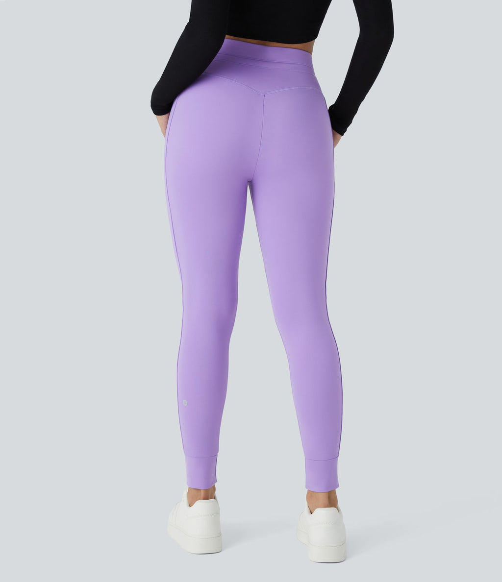 Jogging taille haute Softlyzero™ Plush avec cordon de serrage et poches latérales