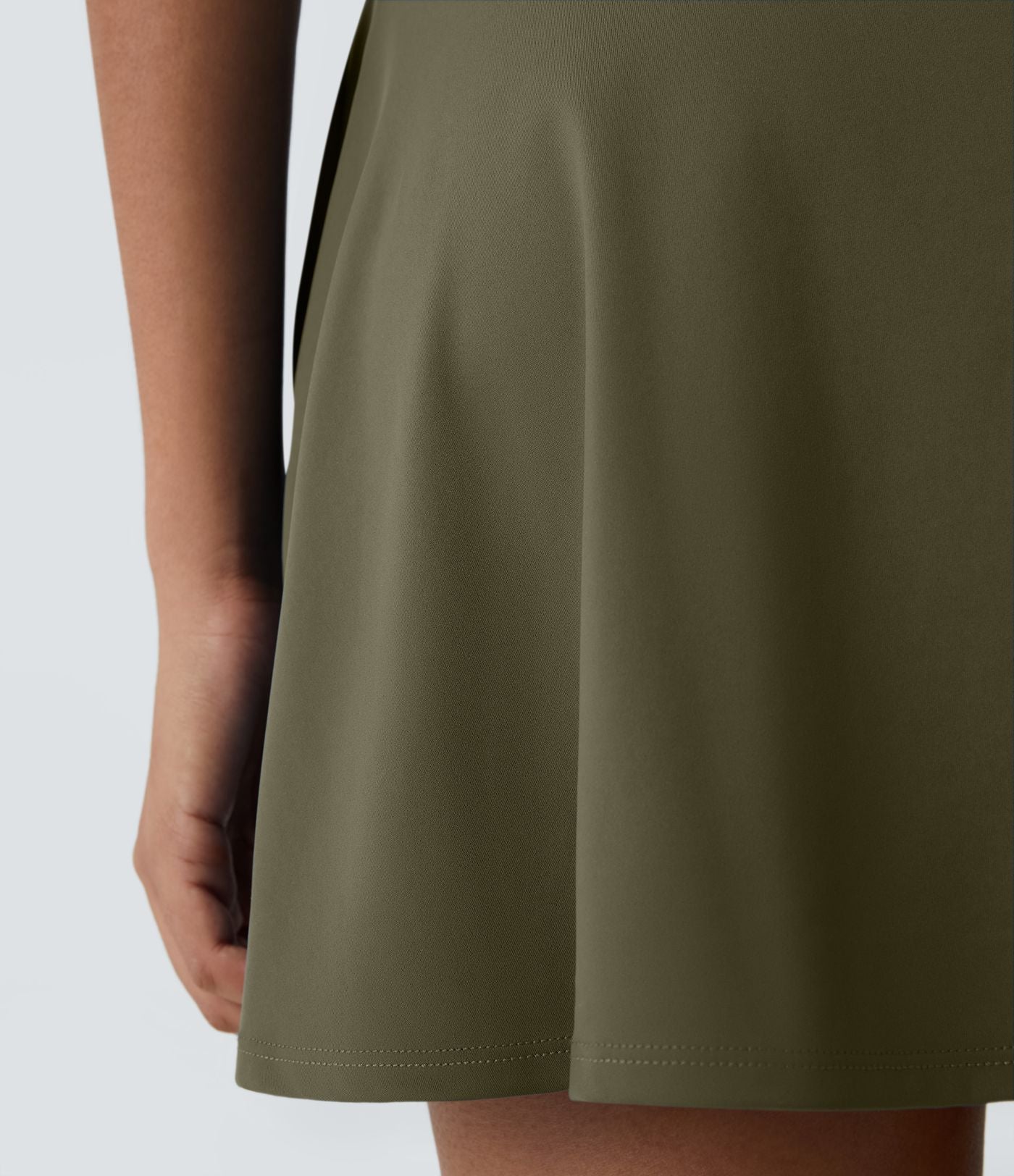 Robe de Danse Sport Mini à Volants Torsadés Dos Nu - Longueur Plus