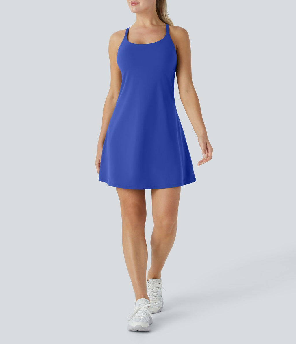 Robe de sport mini 2-en-1 SoftlyZero™ Plush avec poche E-G