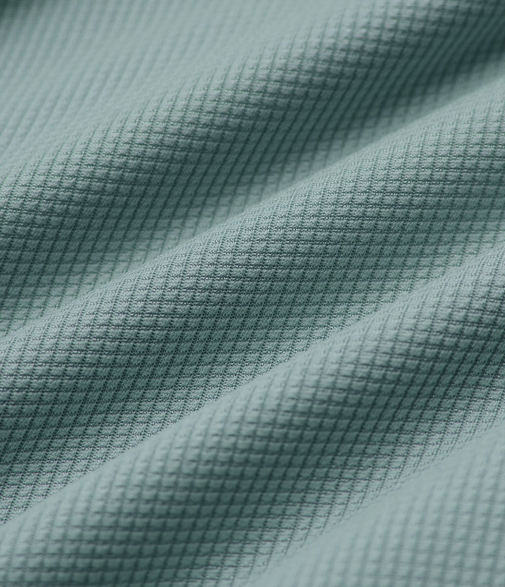 Combishort casual asymétrique manches courtes plissé en nid d'abeille avec poches - Édition Easy Peasy