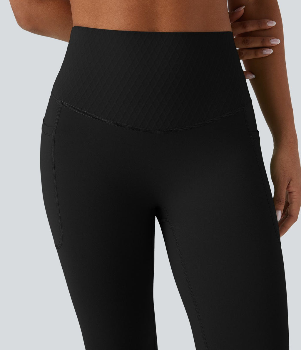 Legging 7/8 de yoga gainant taille haute avec poches Halara UltraSculpt™