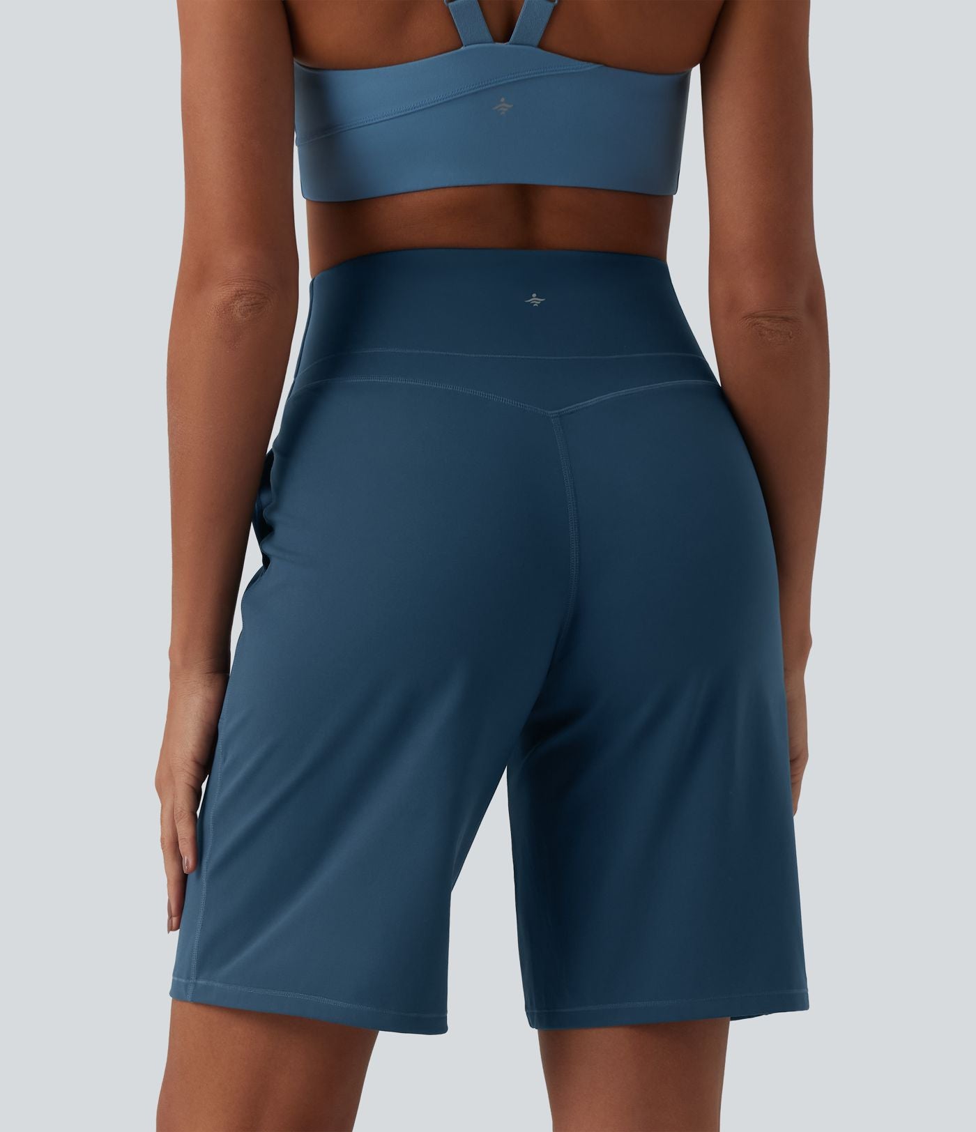 Bermuda de yoga Halara UltraSculpt™ gainant taille haute 25 cm avec poches