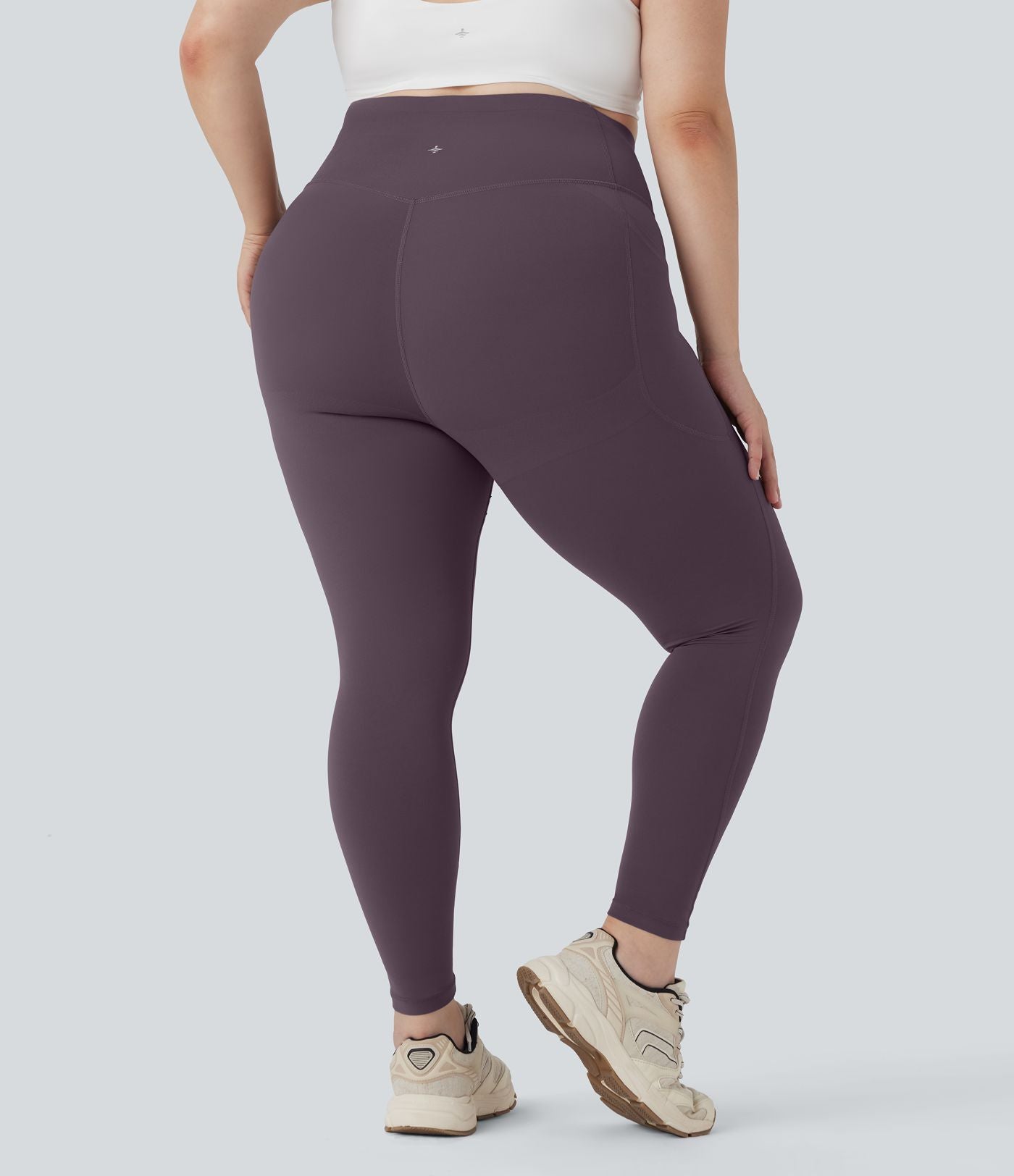 Legging d'entraînement gainant galbant taille haute grande taille avec poches Halara UltraSculpt™