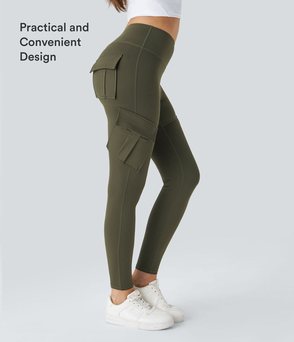 Legging yoga ajusté cargo taille haute DayStretch avec poches