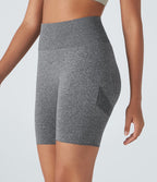 Short cycliste yoga 17,5 cm effet push-up taille haute sans couture OneForm Seamless Flow