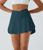 Jupe de tennis SoftlyZero™ Airy 2-en-1 avec poches latérales croisées effet frais InstantCool, Lucid, longueur allongée