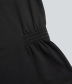 Haut de sport yoga SoftlyZero™ Plush manches longues froncé