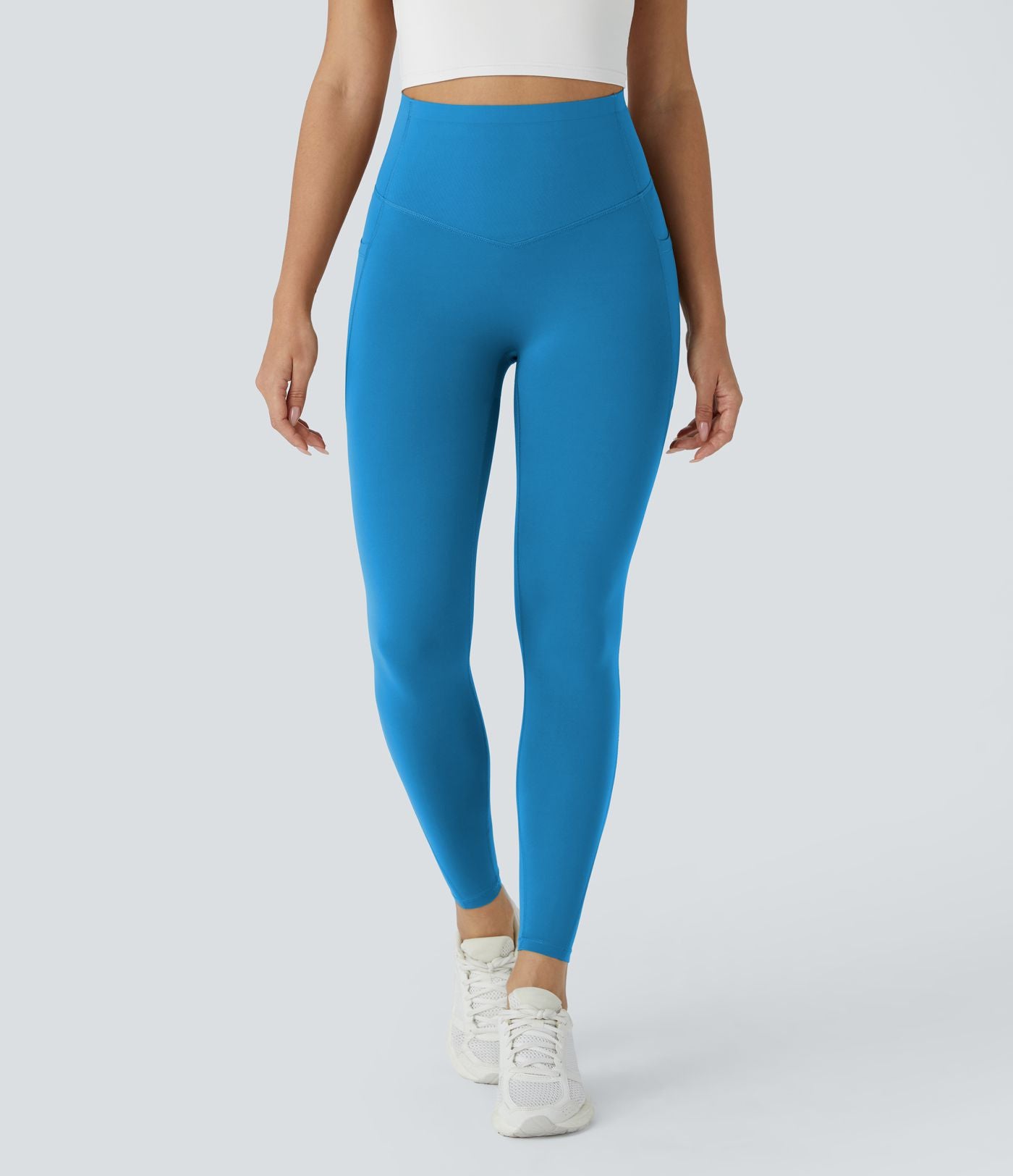 Legging d'entraînement gainant galbant taille haute avec poches Halara UltraSculpt™