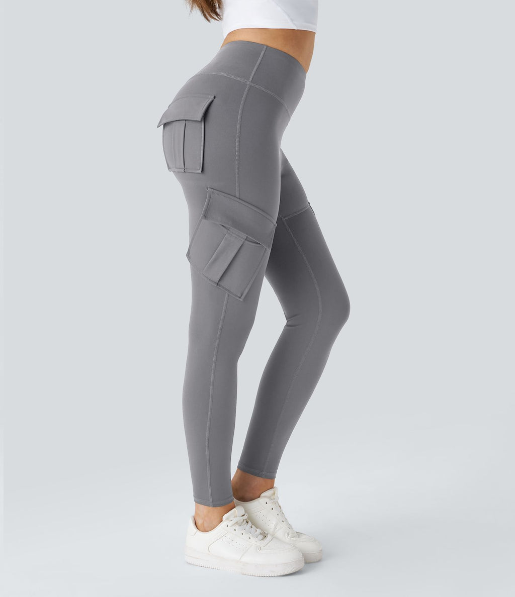 Legging yoga ajusté cargo taille haute DayStretch avec poches