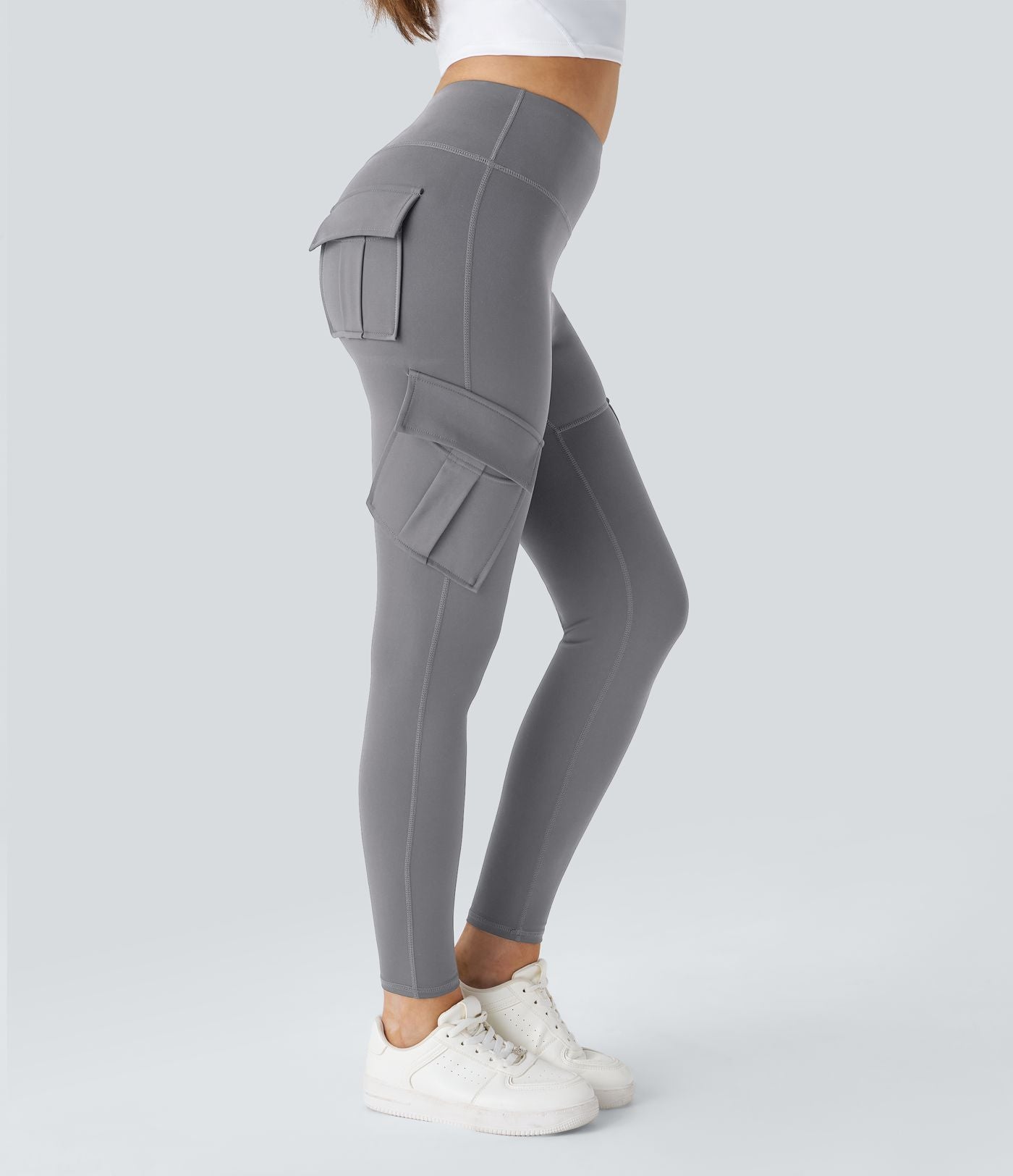 Legging yoga ajusté cargo taille haute DayStretch avec poches
