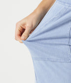 Jogging cargo casual en denim Halara Flex™ taille mi-haute avec poches