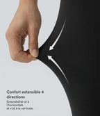 Legging yoga évasé croisé taille haute DayStretch