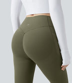 Legging de yoga Halara UltraSculpt™ Extra Heat taille haute froncé effet push-up gainant avec poches