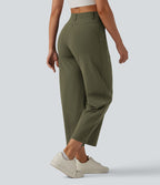 Pantalon barrel DayStretch taille haute avec poches