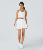 Jupe de tennis SoftlyZero™ Airy 2-en-1 avec poches latérales croisées effet frais InstantCool, Lucid, longueur allongée