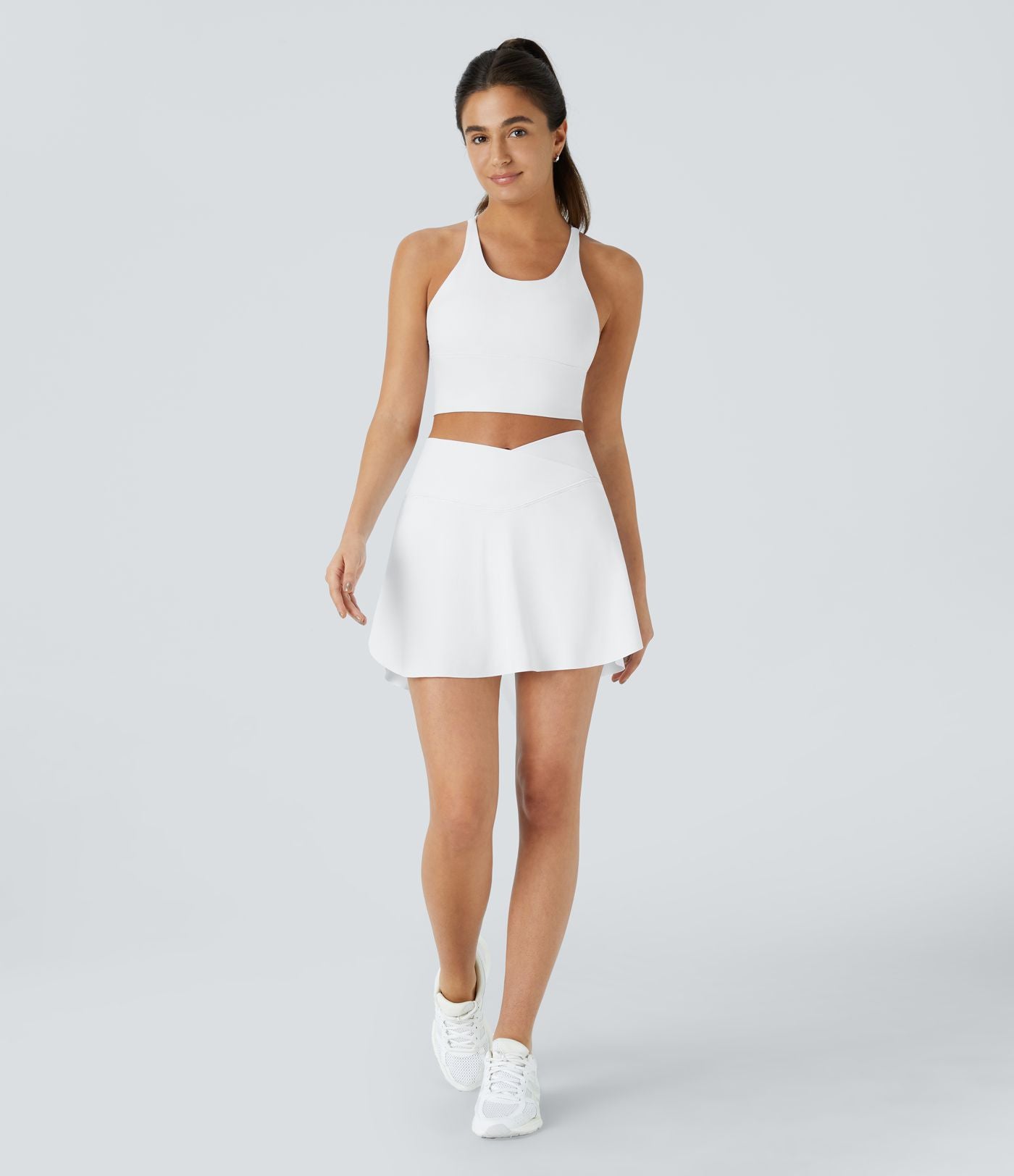 Jupe de tennis SoftlyZero™ Airy 2-en-1 avec poches latérales croisées effet frais InstantCool, Lucid, longueur allongée