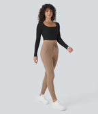 Jogging taille haute Softlyzero™ Plush avec cordon de serrage et poches latérales