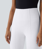 Pantalon de travail 7/8 gainant taille haute avec ourlet ajustable Halara Flex™