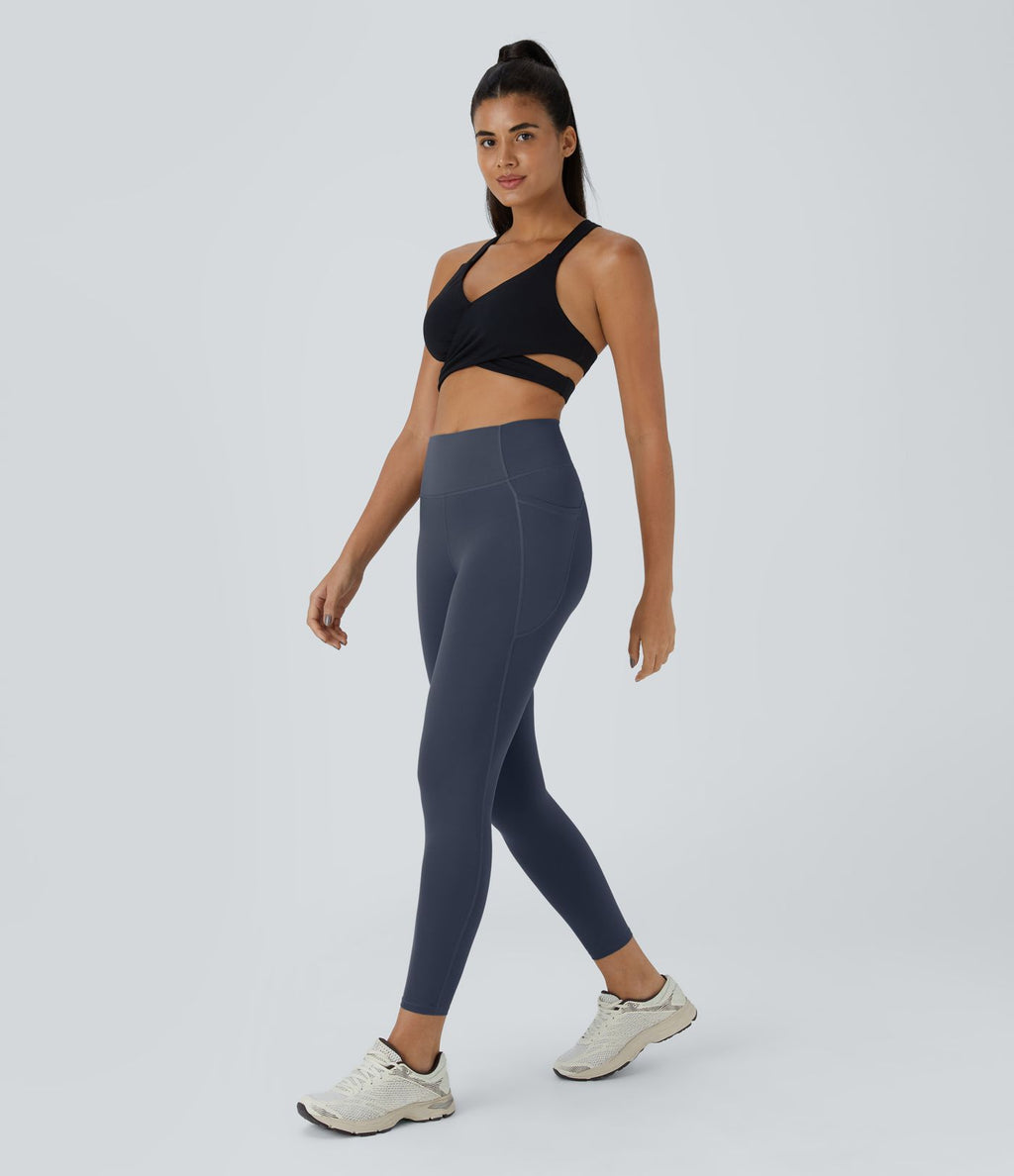 Legging d'entraînement gainant taille haute avec poches Halara UltraSculpt™