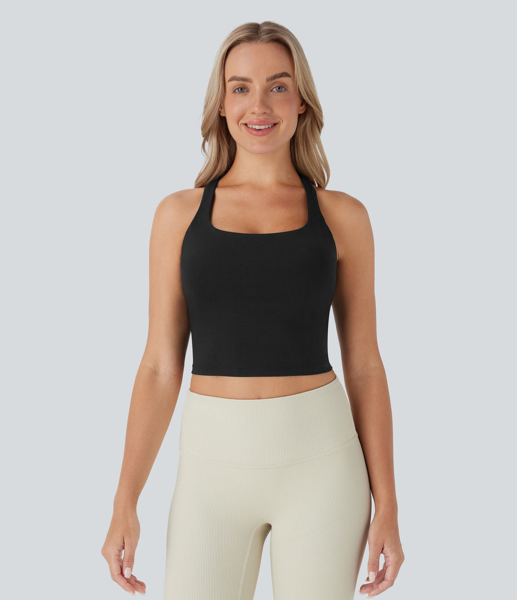 Débardeur yoga court E-G