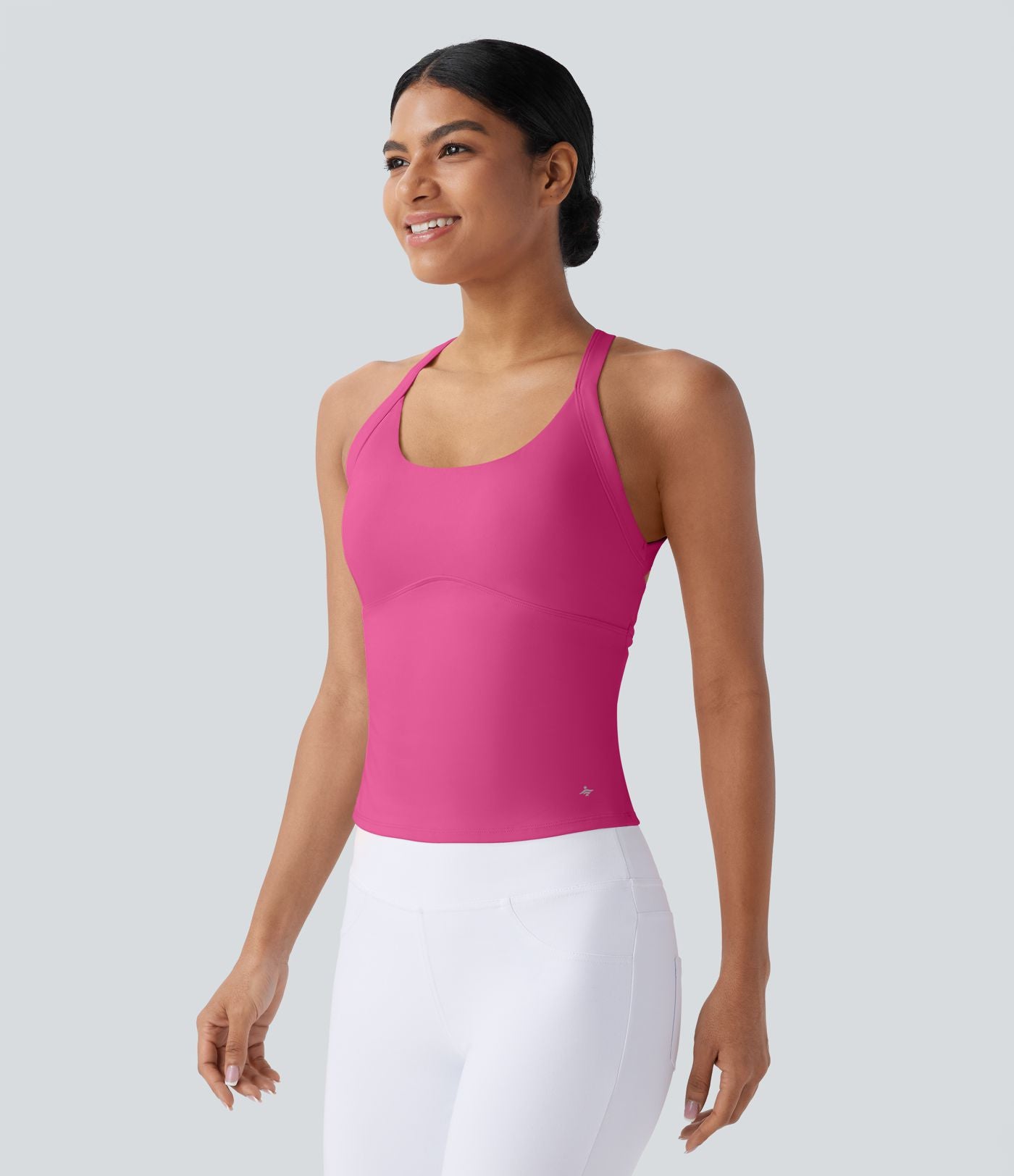 Débardeur yoga SoftlyZero™ Plush à découpes A-D