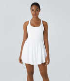 Robe de sport mini 2-en-1 Breezeful™ corset fluide séchage rapide avec poche padel/pickleball A-C