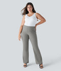 Pantalon tailleur taille haute grande taille Halara Flex™ avec poches