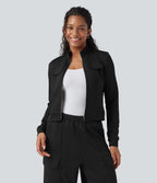 Veste de sport SpacerTek™ col montant, manches longues