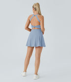 Robe de sport dos nu torsadée A-C