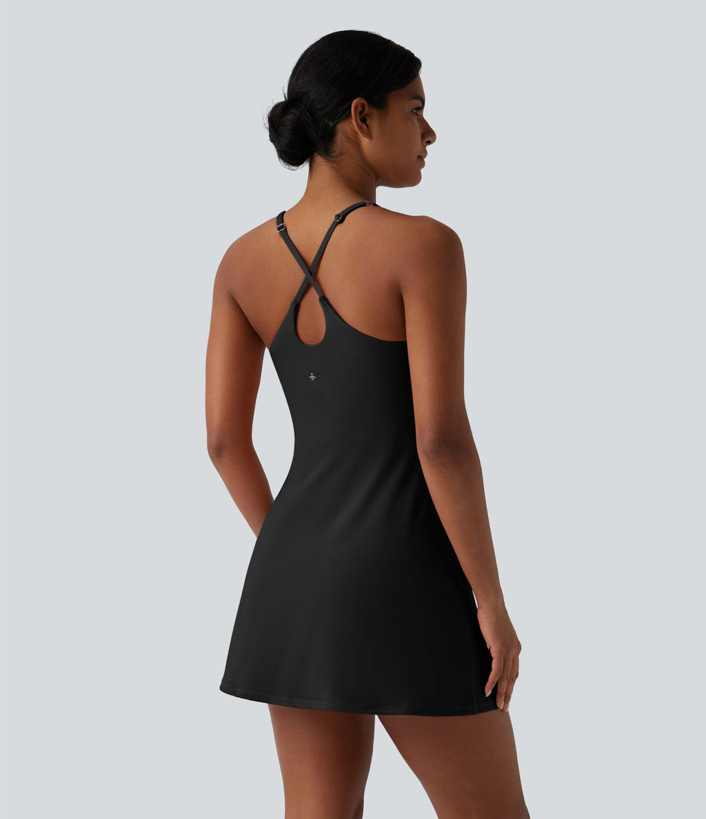 Robe sport SoftlyZero™ Plush ventre plat avec poches – Édition Easy Peasy