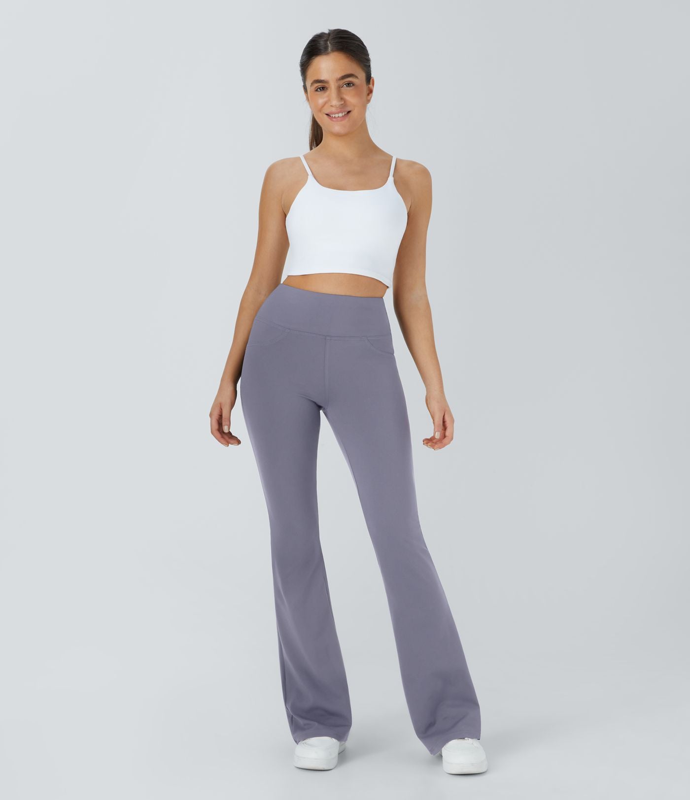 Legging yoga évasé taille haute DayStretch avec poches