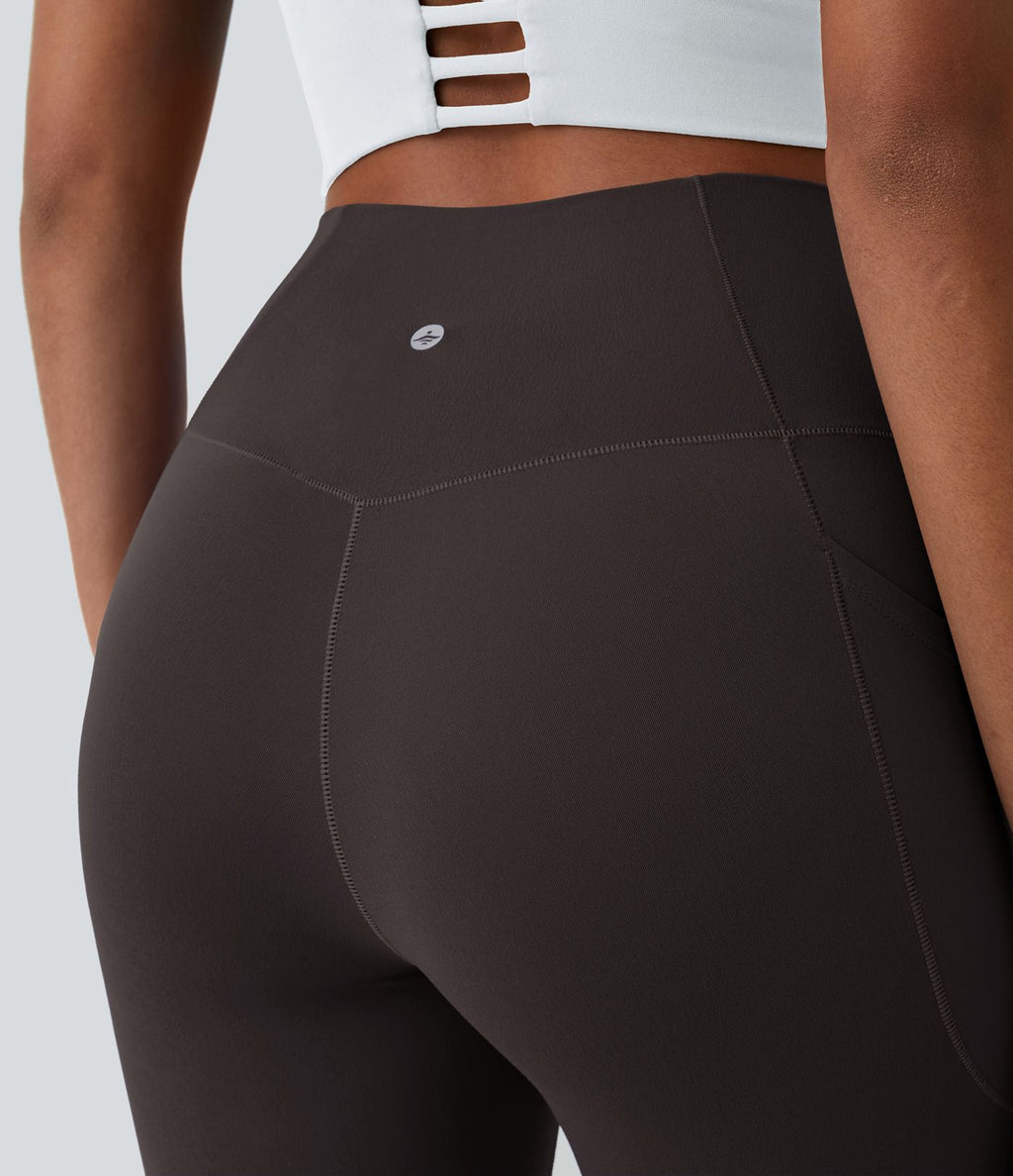 Softlyzero™ Legging Unis Poches Croisées
