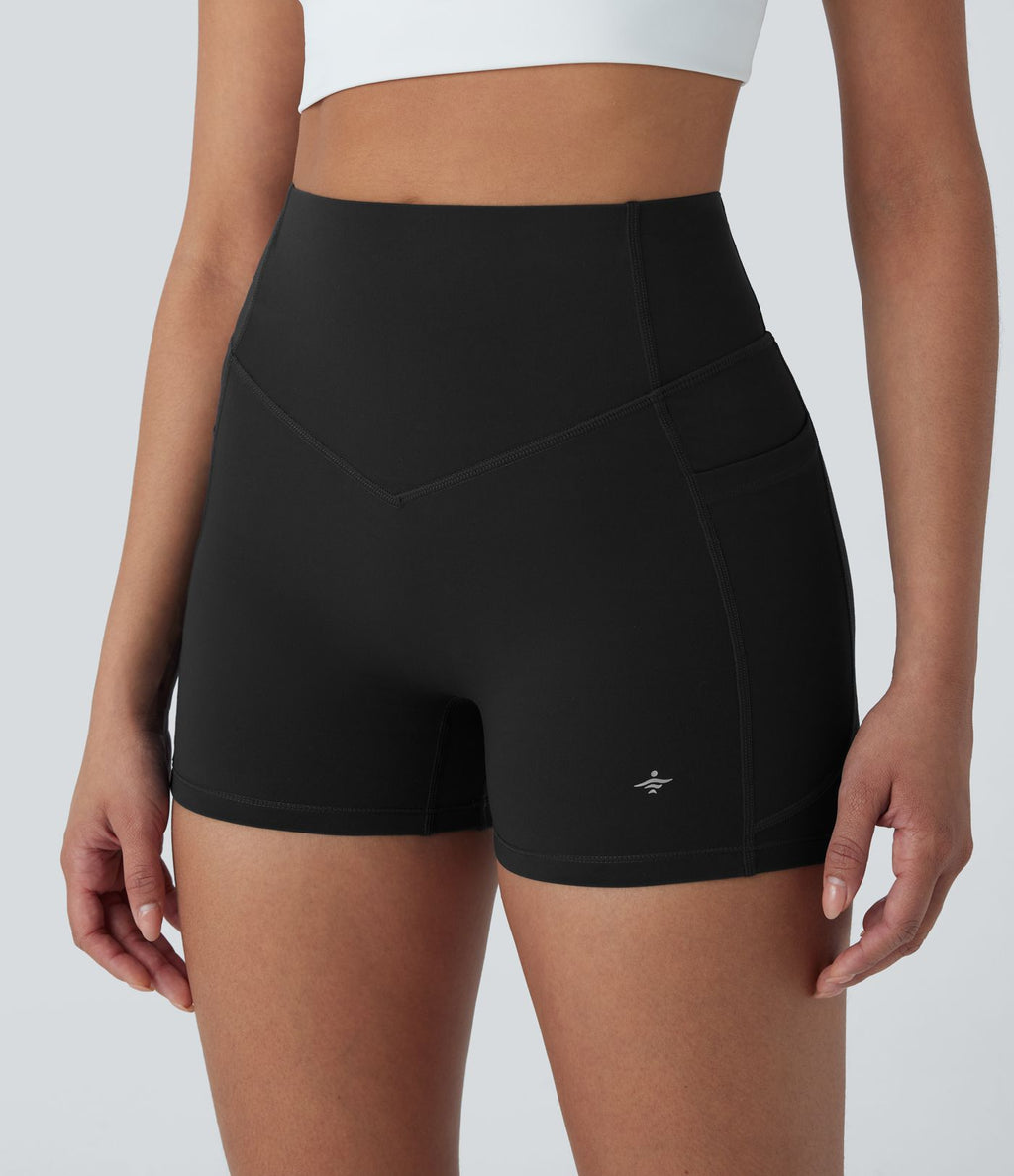Jogging gainant taille haute avec cordon de serrage intérieur et séchage rapide avec poches Breezeful™
