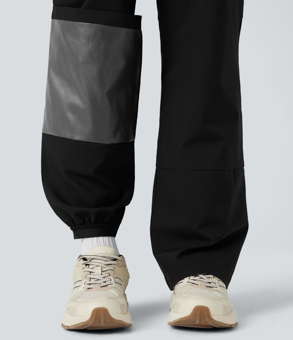 Pantalon randonnée chauffant bootcut taille haute avec poches
