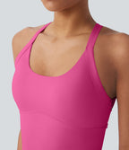 Débardeur yoga SoftlyZero™ Plush à découpes A-D