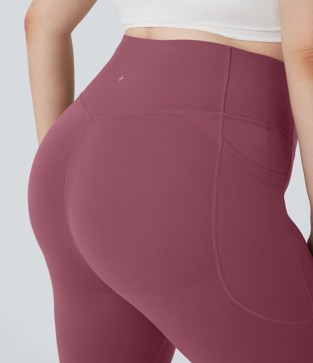 Legging d'entraînement gainant galbant taille haute grande taille avec poches Halara UltraSculpt™