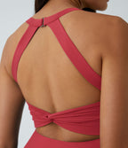Robe Danse Sport Évasée Torsadée Dos Nu Plus Longue Easy Peasy Édition